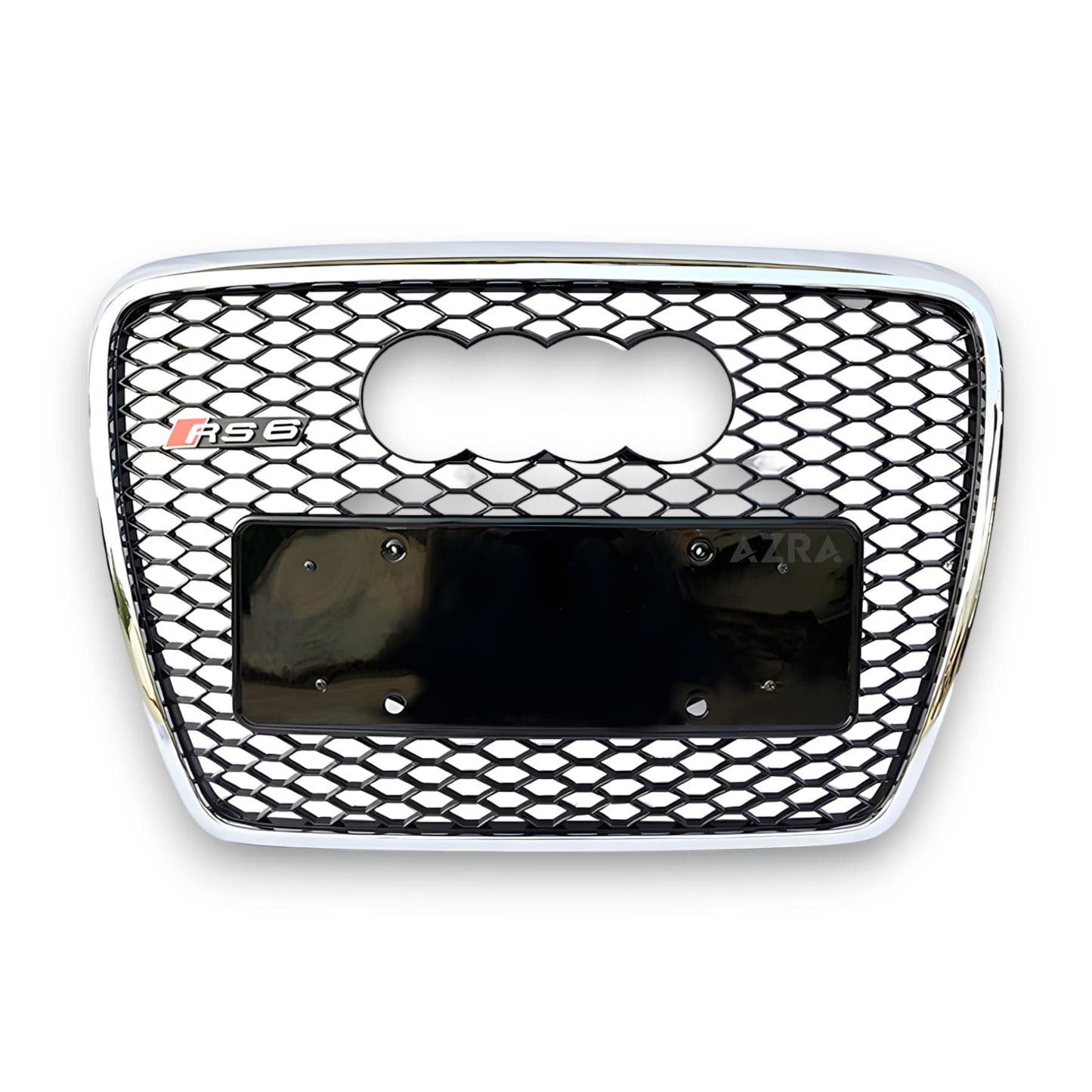 AZRA Audi A6 / S6 | C6 | RS Style Customizable Honeycomb Front Grille | 2004 - 2011