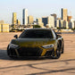 AZRA Audi R8 | 4S | Carbon Fiber V2 Front Bumper Canards | 2019 - 2024