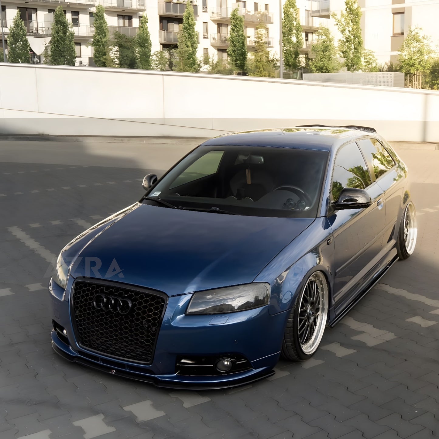 AZRA Audi A3 / S3 | 8P | RS Style Customizable Honeycomb Front Grille | 2003 - 2008