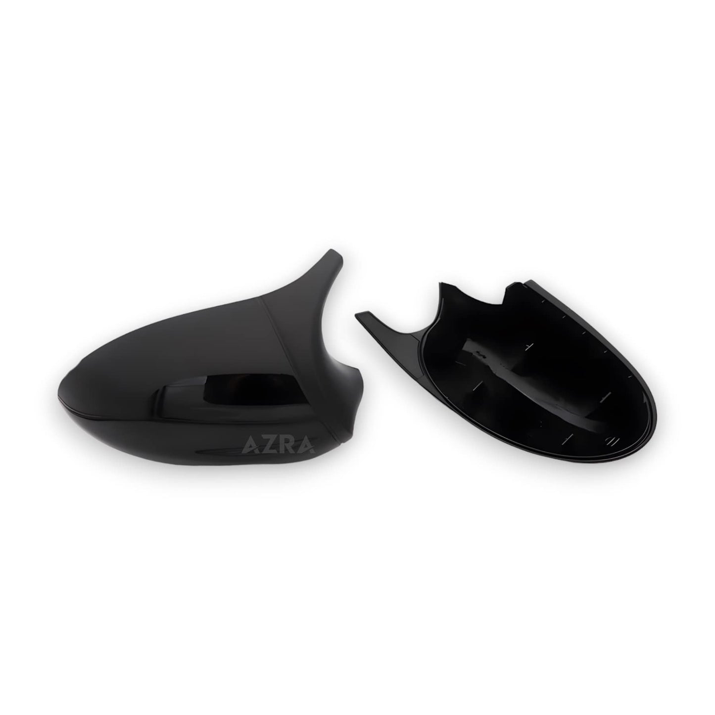 AZRA BMW 1 / 3 Series | E8X/E9X | Gloss Black / Carbon Print Mirror Caps | 2004 - 2013