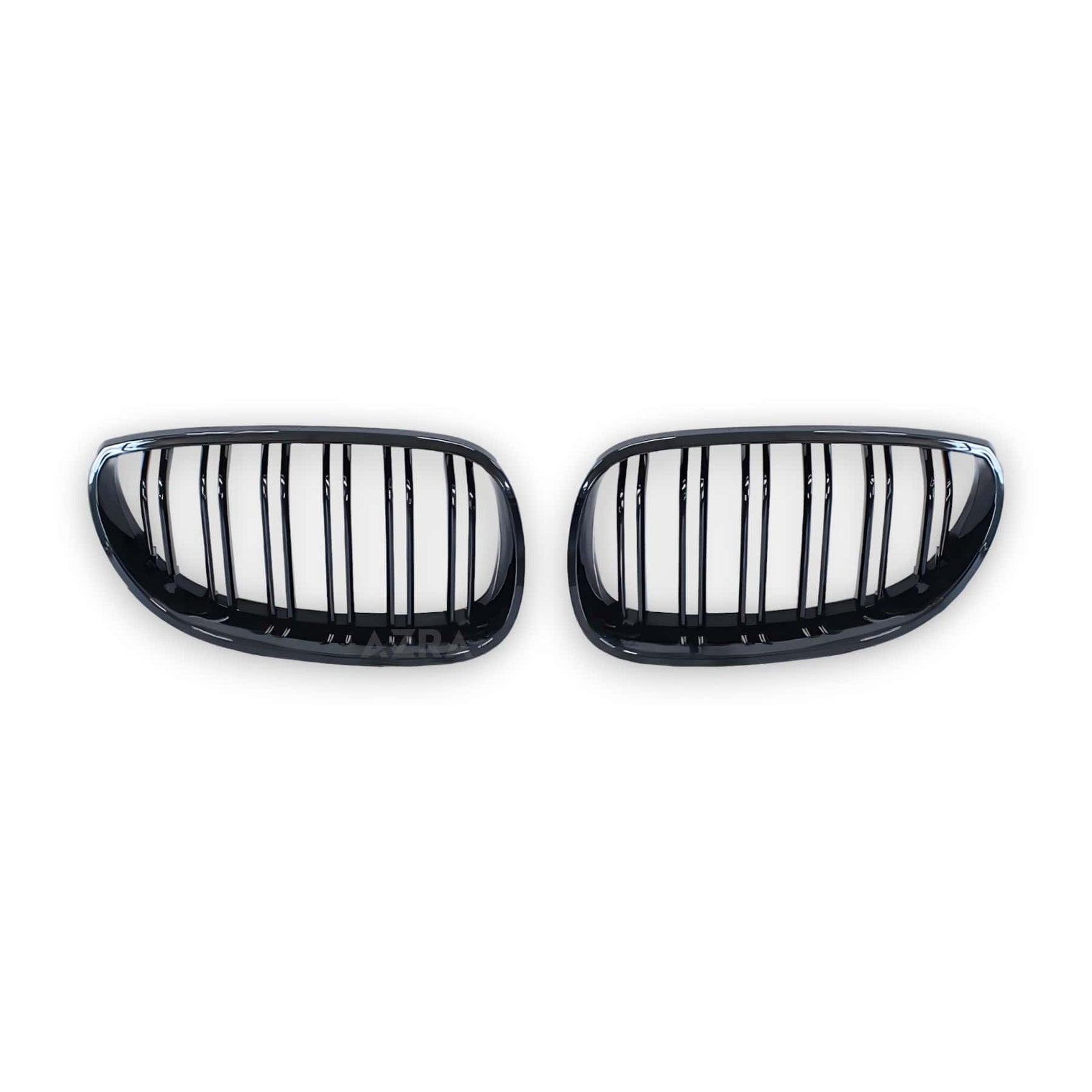 AZRA BMW 5 Series | E60 / E61 | Gloss Black / Carbon Print Front Grilles | 2003 - 2009