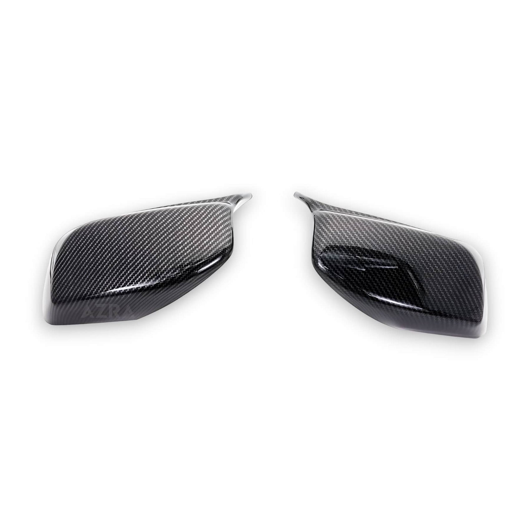 AZRA BMW 5 / 6 Series | E60 / E61 / E63 / E64 | Gloss Black / Carbon Print Mirror Caps | 2003 - 2010