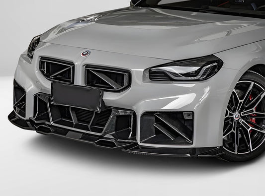 AZRA BMW M2 | G87 | Carbon Fiber Aggressive Front Bumper Center Trim | 2023+