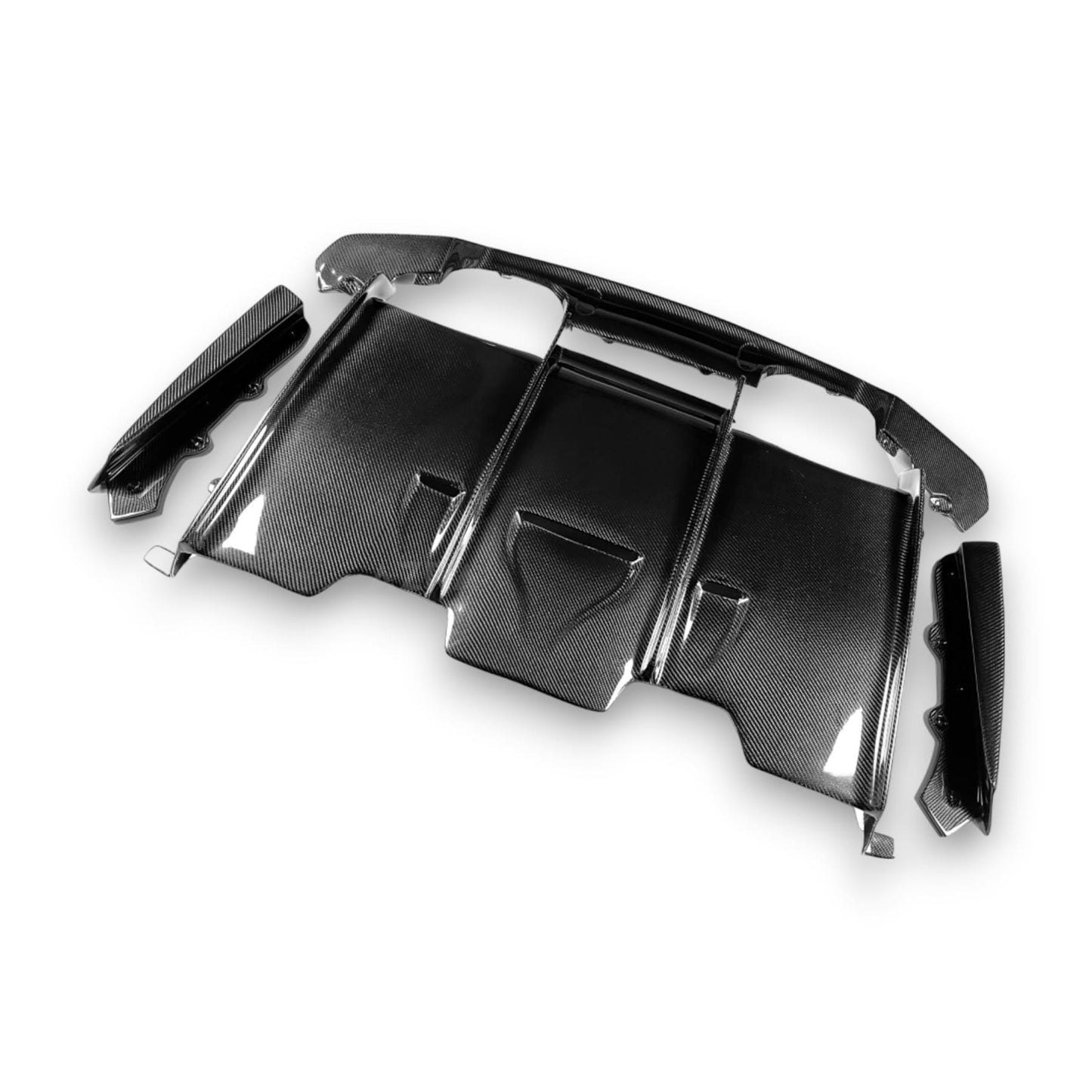 AZRA BMW M3/M4 | F80/F82/F83 | Carbon Fiber Aggressive Rear Diffuser | 2014 - 2020