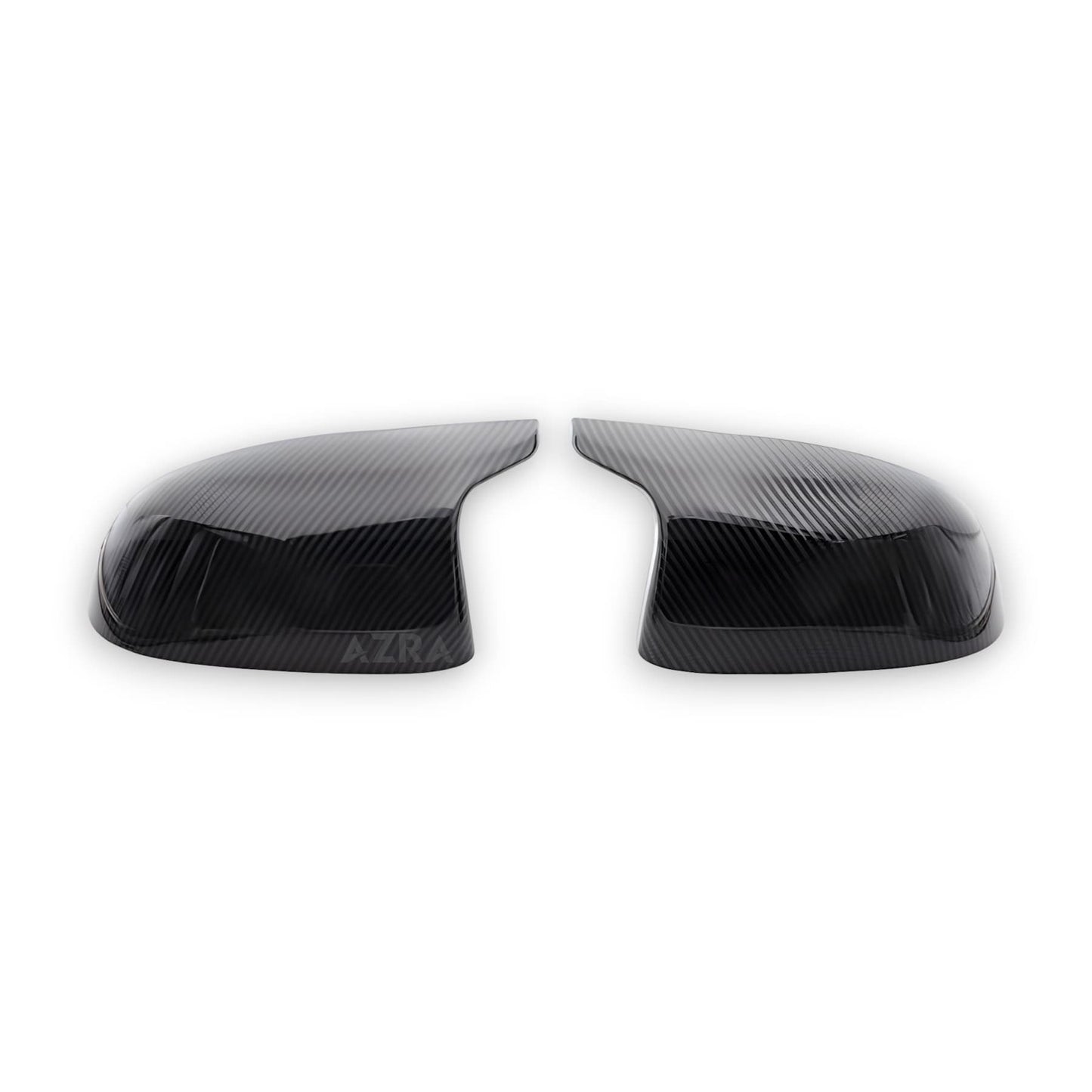 AZRA BMW X3 / X4 / X5 / X6 LCI | F15 / F16 / F25 / F26 | Gloss Black / Carbon Print Mirror Caps | 2014 - 2018