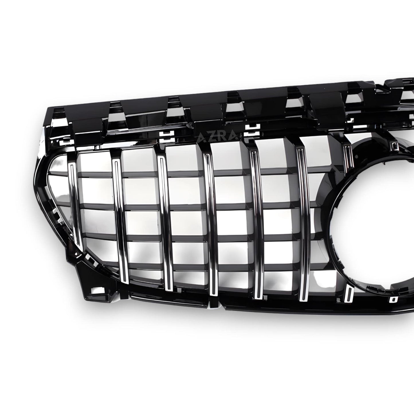 AZRA Mercedes-Benz CLA Class / CLA45 | C117 / X117 | AMG GT Panamericana Gloss Black / Chrome Front Grille | 2014 - 2019