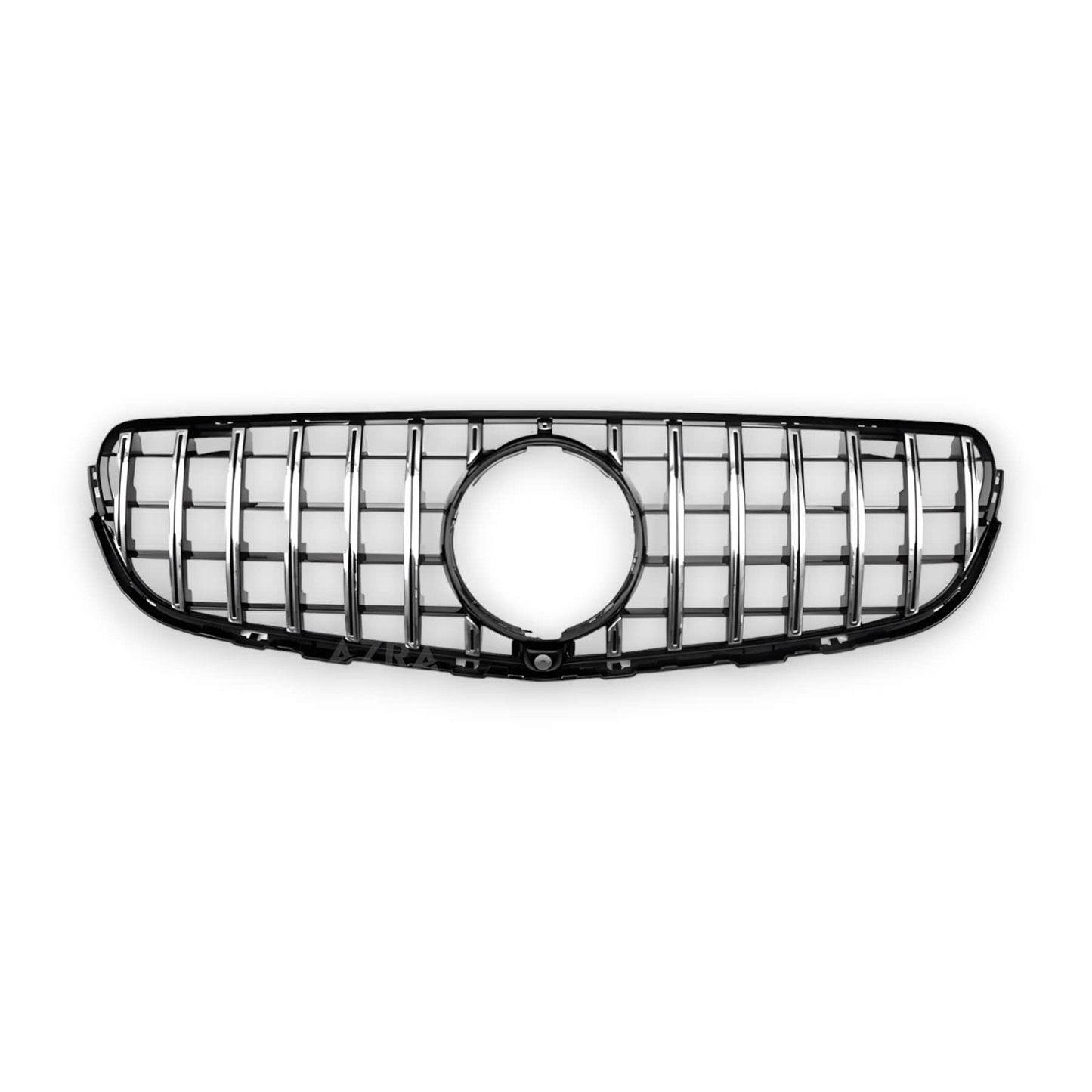 AZRA Mercedes-Benz GLC Class / GLC63 / GLC63s | X253/C253 | AMG GT Panamericana Gloss Black / Chrome Front Grille | 2015 - 2019