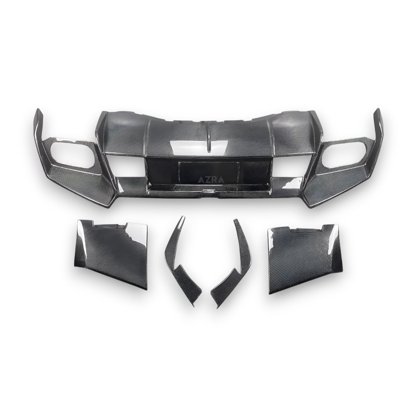 AZRA Lamborghini Huracán | LP 610-4 | Carbon Fiber V2 Rear Diffuser | 2014 - 2019