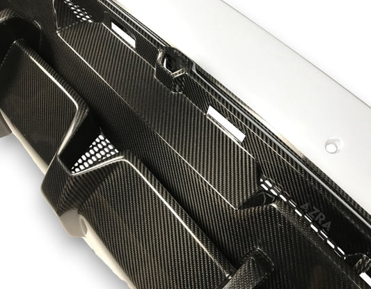 AZRA Lamborghini Huracán | LP 610-4 | Carbon Fiber V2 Rear Bumper | 2014 - 2019