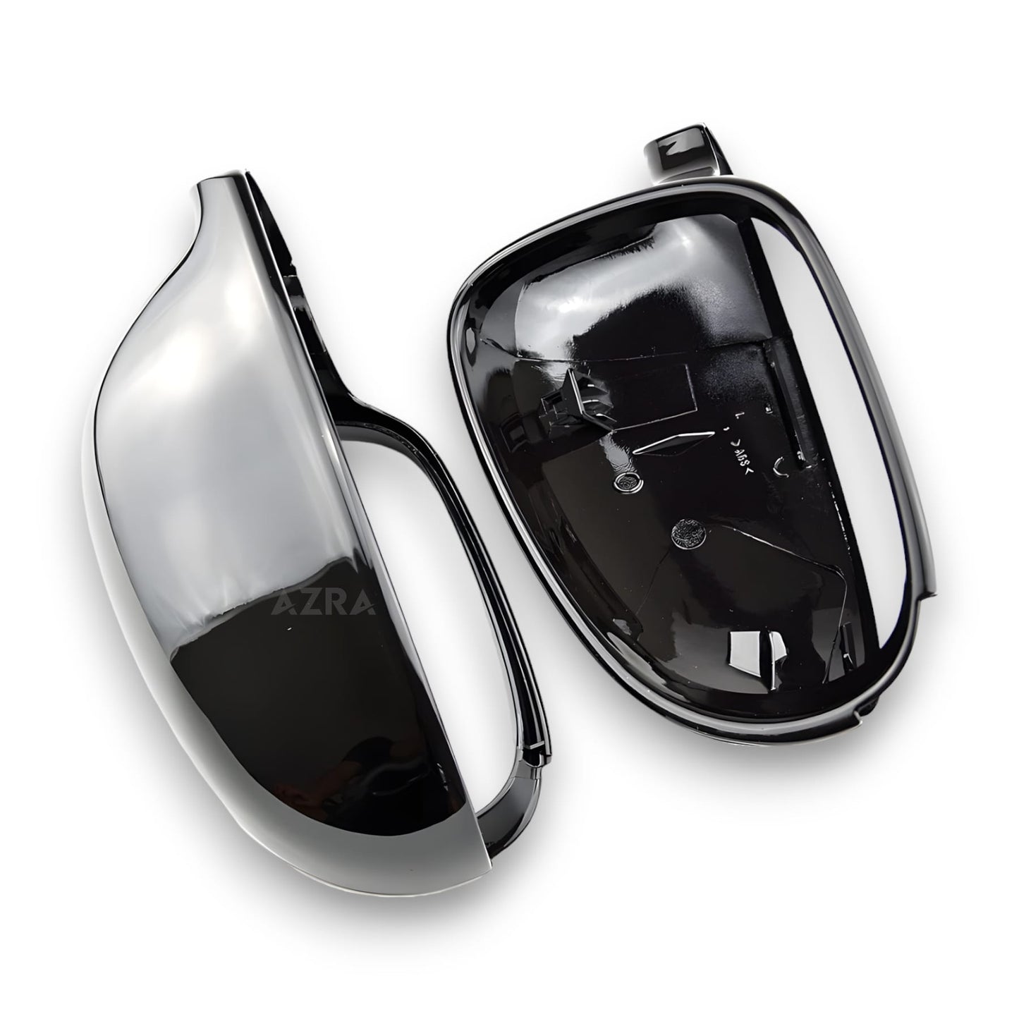 AZRA Volkswagen Golf Mk5 / Jetta / Passat | Gloss Black / Carbon Print Mirror Caps